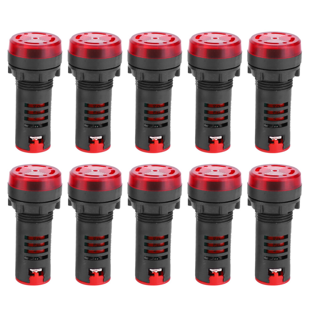 Bright Led Design Led Flash Alarm Buzzer Indicator Light Loud Speaker Design Intermittent Sound Sturdy Premium Construction Versatile Usage Powerful 9049227983872