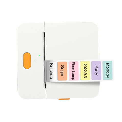 P1 Label Maker 1500mAh, 88x92x51mm, Black
