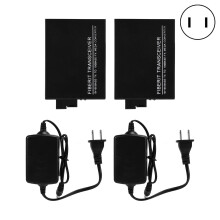 RJ45To SC Fiber Converter Gigabit Single Mode Auto Negotiation Ability Electromagnetic Interference Standard Remote Pause Function Aluminum Alloy