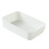 Space Saving Plastic Storage Box Office Desk Tidy 4L Black 12