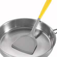 1Set Assorted Color Silicone Kitchen Utensils Set Nonstick Cooking Tools with Hanging Hook