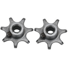Durable Chain Sprocket Metal Electric Scooter Motor Engine Sprocket High Strength Wear Resistant Reversible Easy To Install Long Service Life Compact