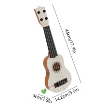 Dětská ukulele pro věk 3-6 let, vzdělávací hudební nástroj a dárek – kompatibilní s vzdělávacími potřebami dětí