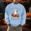 Pull imprimé Halloween pour couples, en polaire douce et tendance 1