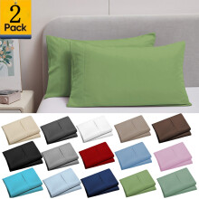 Microfiber Pillowcases Army Green 2-Pack 20x30