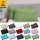 Microfiber Pillowcases Army Green 2-Pack 20x30 1
