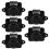 5St Duurzame Push Button Lock Abs+ Voor Kasten En Caravan Deuren 7