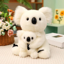 Adorable peluche de koala Wiggles de Palm Pals - Peluche de koala gris, suave y tierno para niños - Coleccionable y divertido - Gris, 28 cm