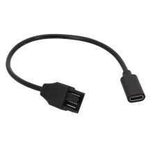 USB-C naar 3-pins/4-pins ventilatorvoedingskabel (20 cm)