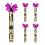 Cheer Theme Keychain Set Backpack Accessories 5 Pieces 1