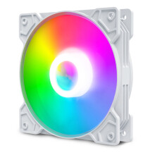 High Performances 120mm Case Fan 4Pin RGB Fan for Computer Case, Noiseless Cooling Solution Effective Heat Dissipation