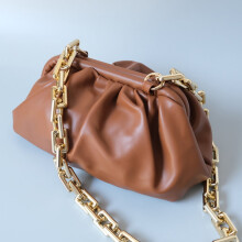 Gouden handtasketting voor decoratie van een crossbodytas (1 stuk)