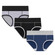 Period Underwear for Women Heavy Flow Leakproof High Waisted Cotton Panties Postpartum Menstrual Briefs 3 Pack