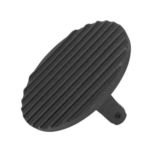 HEMOTON Steak Press Hamburger Meat Tenderizing Tool Patty Round Grill Black