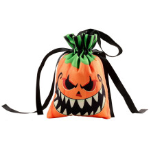 Halloween Pumpkin Candy Bag Cloth Decoration One Size