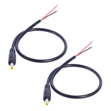 4,0 mm x 1,7 mm stekker, vrouwelijke/mannelijke voedingskabelconnector, aansluitkabel met snoer voor CCTV-camera en LED-verlichting