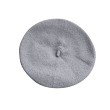 Toddler Wool Beret Warm Kids Beret Classic French Barette Hat for Girls Gray 1-10 Years