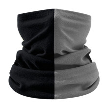 Winter Neck Warmer Double Layer Warm Fleece Lining For Skiing Outdoor Activity Soft Elastics Cold Weather Winter Scarf