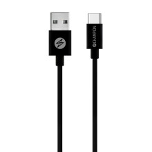 USB-A to USB-C Cable 2m Black