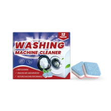 Coffee Maker Cleaner Compatible with Washing Machines – Descaling & Cleaning Sheets for Drum, Stain/Odor Removal