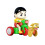Kids' pull-back tricycle toy with detachable dog, ages 3-5 1