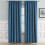 Κουρτίνες συσκότισης Midnight Denim Blue 52x63in1ζεύγος 1