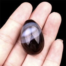 Easter Egg Crystals – Polished Gemstone Eggs, Natural & Synthetic Mineral Worry Stones for Easter Baskets, Anxiety Relief, Meditation, Reiki,
