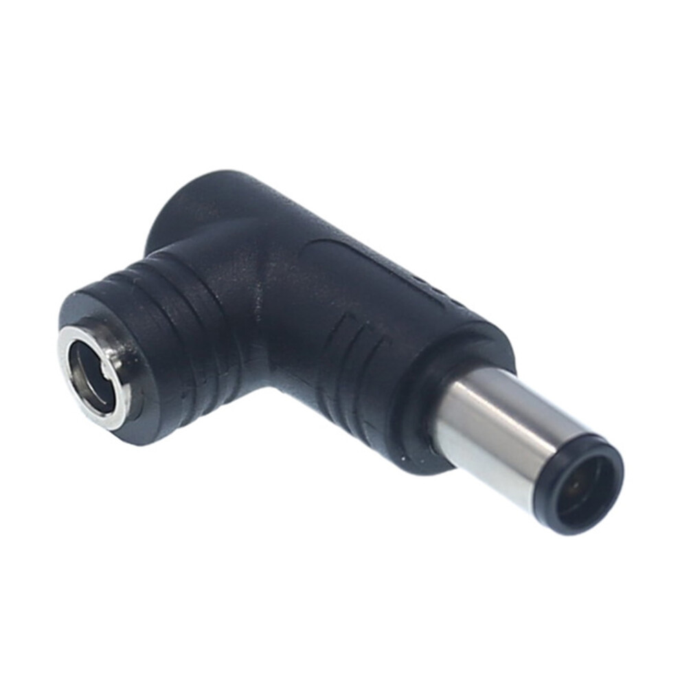 1Pc Power Connector Adapter 90 Degree 5.5Mm X 2.5Mm Female Plug To Male Coupler Converter For Laptop 9085618419940