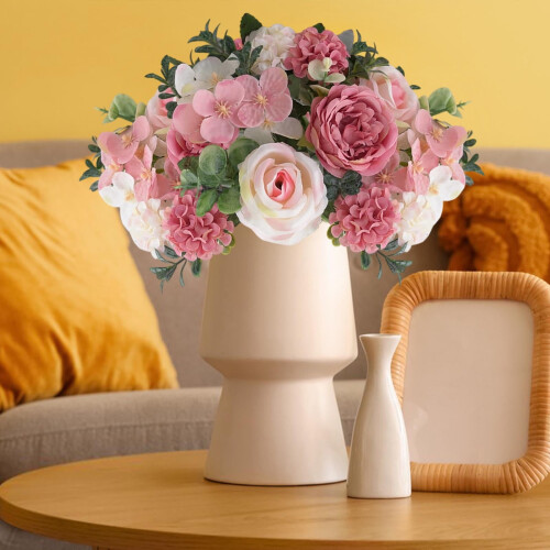 Decorazioni floreali artificiali per casa, matrimonio e ufficio.