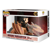Aegon Targaryen POP-Figur mit Sunfyre-Drache, Sammlerstück