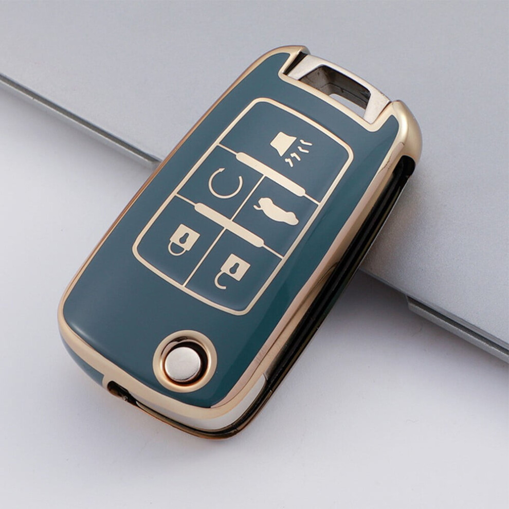5 Button Key Cover Fob Case Car Alarm Remote Controller For Chevrolet For Camaro For Cruze-Malibu For Buick 9399596182025