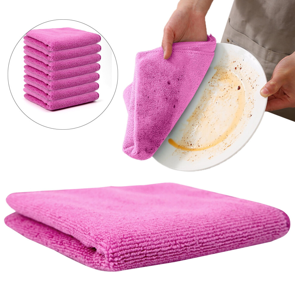 Microfiber Cleaning Cloth 11.8"X11.8" Reusable 902370105692