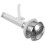 1Pc Durable ABS Silver Toilet Flush Button Universal Single Push 9