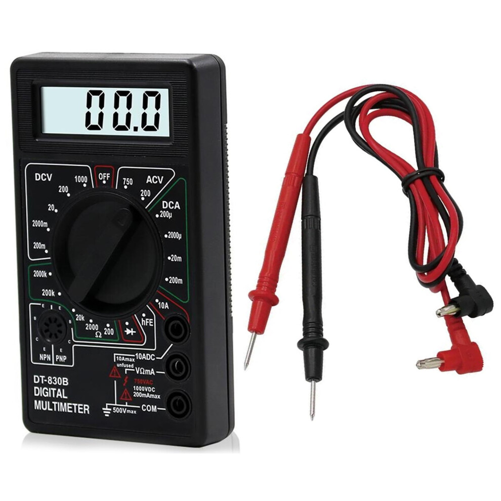 Versatile Digital Multimeter High Accuracy Measurement Tool Easy To Carry For Enthusiasts & Circuit Maintenance 9422877456895
