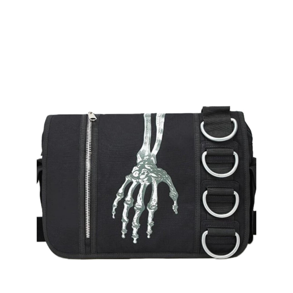 Fashion Skull Laptop Backpack With Usb Charging Port, Large Capacity For Travel, Business, School & OutdoorâCompatible With 15.6" Laptops 9399596178479