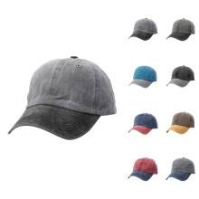 Hats for Men Solid Color Candy Style Slouchy Baseball Cap Adjustable Casual Baseball Hat for Men & Women Outdoor Travel Golf