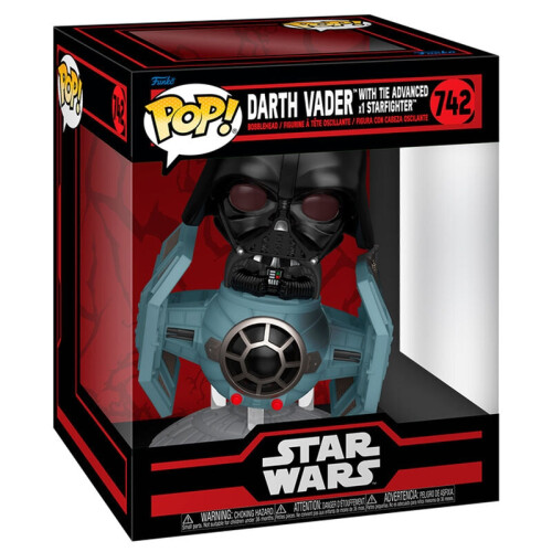 Star Wars Darth Vader Figur mit Krawatte Advanced Starfighter