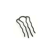 Metal Hair Forks, 4 Prong Twist Side Comb, Side Combs, Teeth Pins for Updo Buns and Women's Hair Styling Accessories