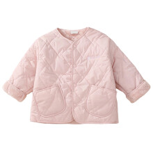 AWZXDE Kids Winter Jacket, Hoodless Thermal Insulated Padded Coat for Boys & Girls, Pink, 13-14 Years