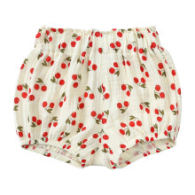 AWZXDE Toddler Boys And Girls Cartoon Print Blouson Toddler Shorts Loose Fit Casual Summer Pants Comfortable Red,12-18 Months