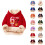 Sweat à capuche enfant multicolore à imprimé glace 1