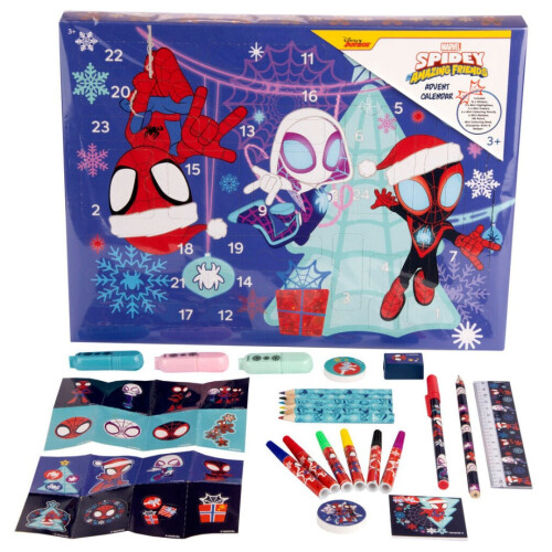 Spidey-Adventskalender mit 24 Weihnachtsüberraschungen
