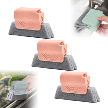 Magic Window Track Cleaner – 2024 Upgraded Handheld Brush Set for Window Slides, Gaps, Tiles, Shutters & Car Vents