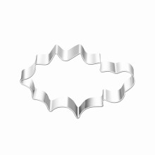 Large Christmas Cookie Cutters 4" Holiday Cookie Cutters Stainless With Recipe Instruction Snowman Christmas Tree Snowflake..