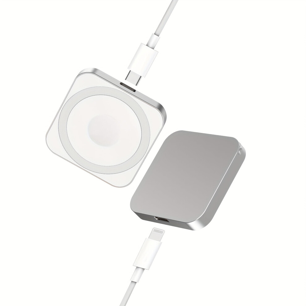 Mini 3-In-1 Magnetic Wireless Charger, 15W Fast Charging For Phones, Smartwatches & Earbuds 9422877461974
