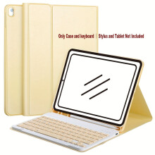 Pro11 Case Compatible with iPad Pro 11", Air 4/5 – Detachable BT Keyboard, Elastic Pen Slot