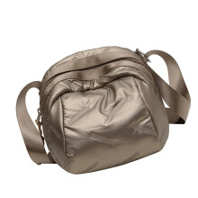 Trendy puffer crossbodytassen met verstelbare riem, dames schoudertassen, hobo tassen, gewatteerde kleine crossbodytassen