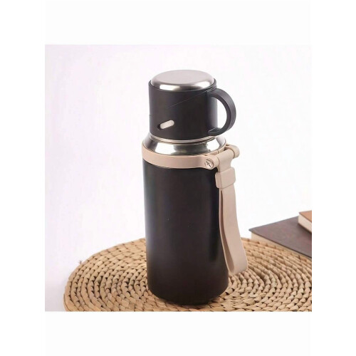 Μονωμένο μπουκάλι νερού 21oz με ποτήρι, θερμός κενού από ανοξείδωτο ατσάλι 316 για