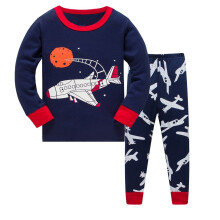 Toddler Baby Boys Pajamas Kids Cartoon 2PCS Pjs Long Sleeve Cartoon Cars Sleepwear Homewear Sets Nightwear