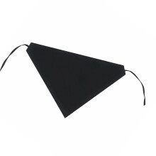 Triangular Cook Head Covers For Commercial Kitchen Headscarf Breathable Headwear With Adjustable Strap for Kitchen Worker